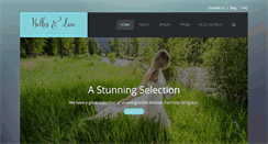Desktop Screenshot of bellesandlace.com